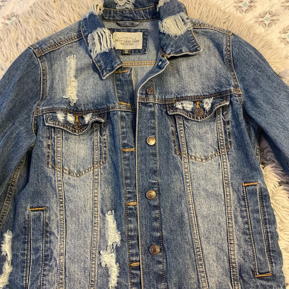Ashley vintage charm jean jacket